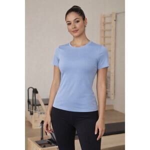 VSX Elevate Performance Tee Blue Size S NWT Athletic Workout Gym Top Athleisure